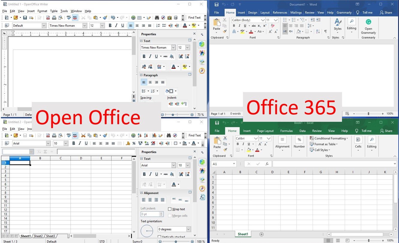 open office versus libre office