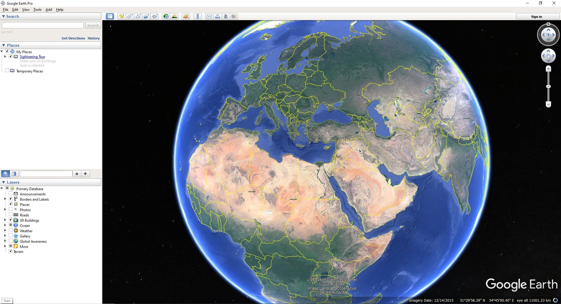 Google Earth – explore the world