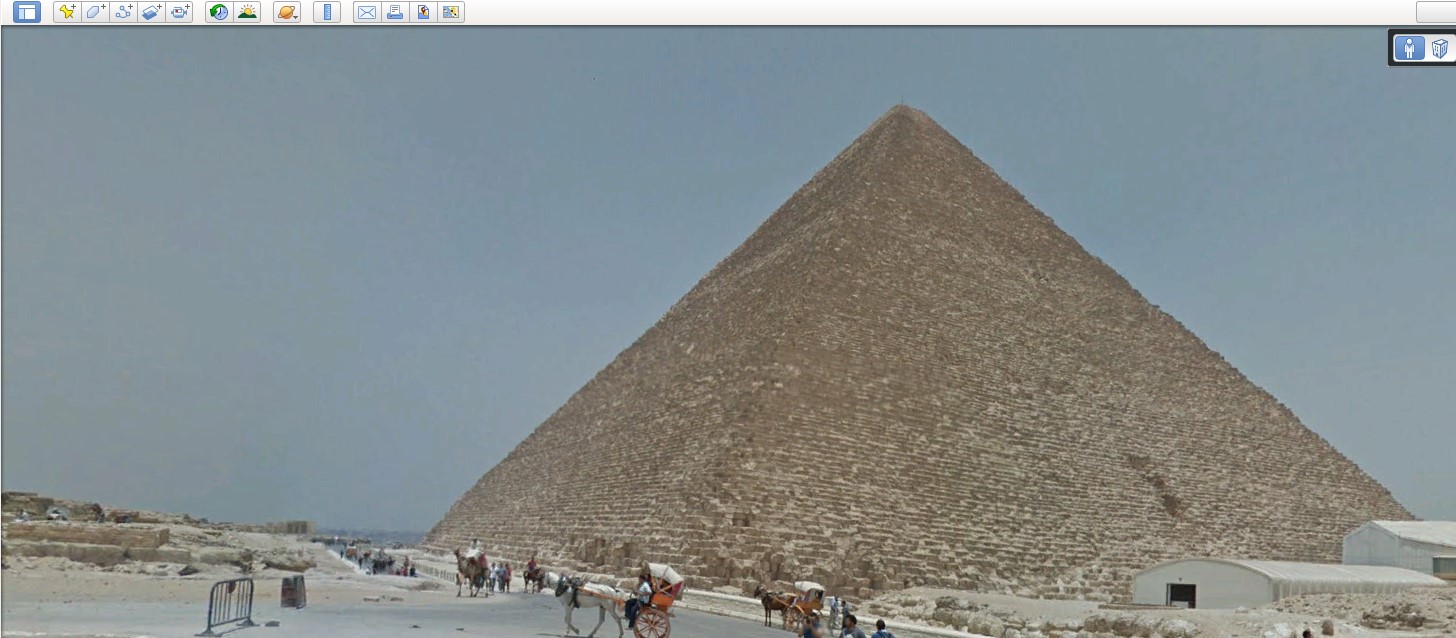 Google Earth En Son Version 2020 Cretsiz Ndirme Ve Nceleme   Street View Of The Pyramids 