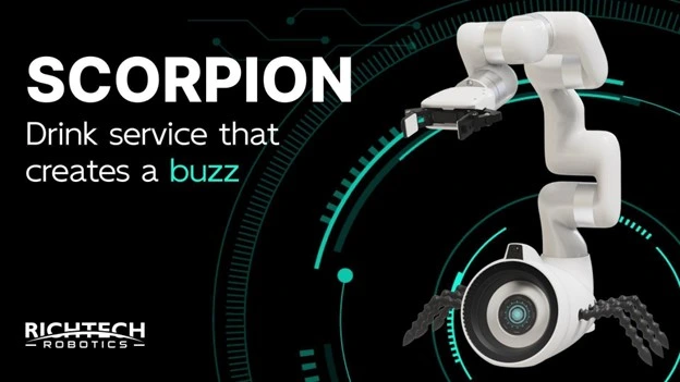 Richtech Robotics, NVIDIA tarafından Güçlendirilen AI Barmen Scorpion’u Tanıttı